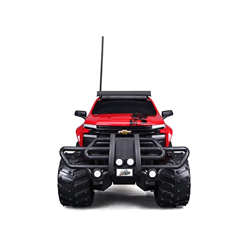 Maisto Tech R/C 1:16 Scale 2.4 GHz Off Road 2019 Chevrolet Silverado, Red