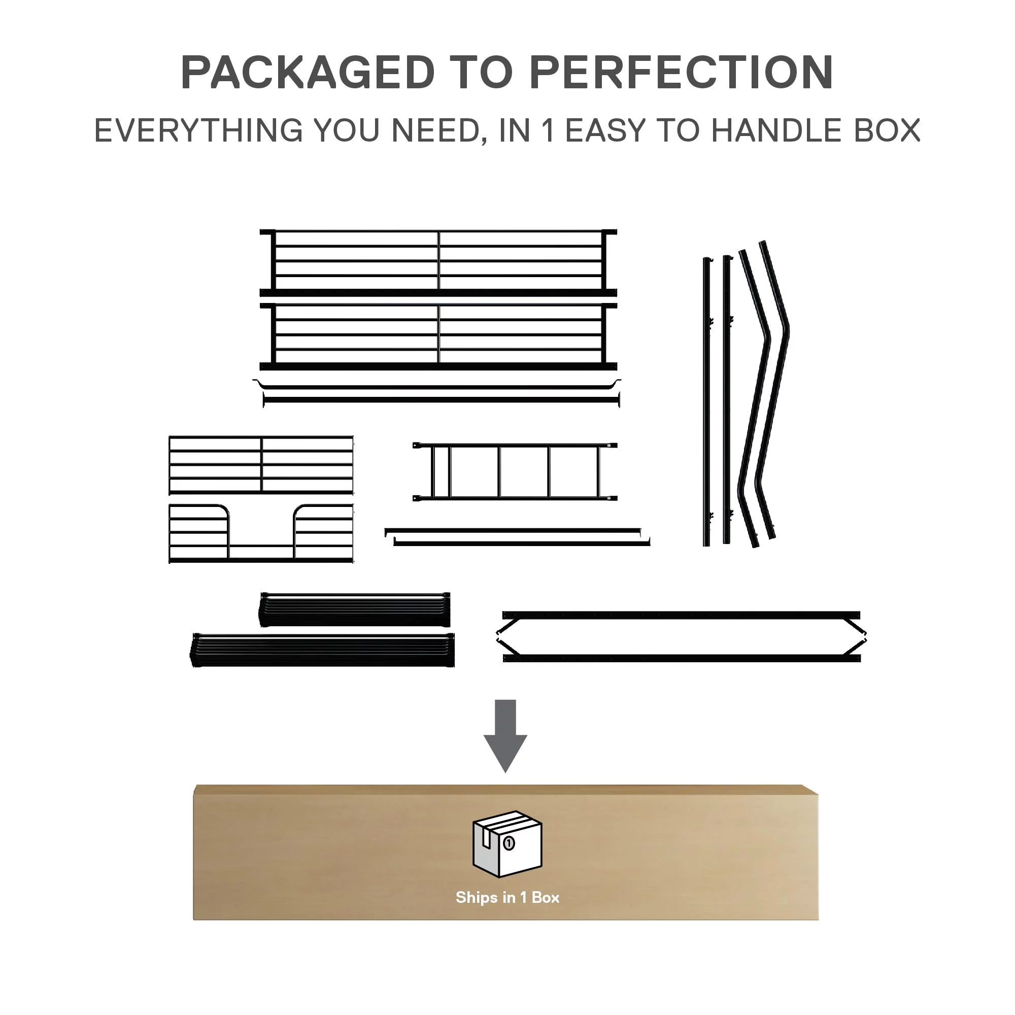 DHP Daven Easy Assembly Twin-over-Full Metal Bunk Bed, Black