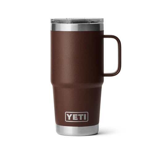 YETI Rambler 20 oz Travel Mug, Stainless Steel, Vacuum Insulated with Stronghold Lid