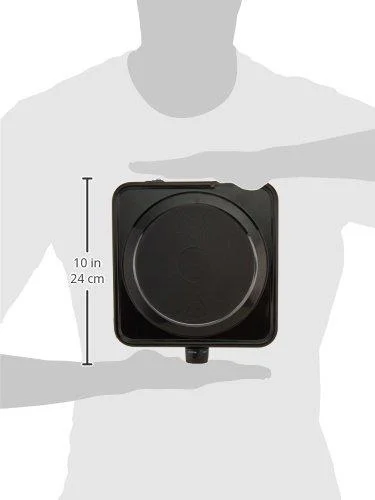 Aroma Housewares AHP-303/CHP-303 Single Hot Plate, Black