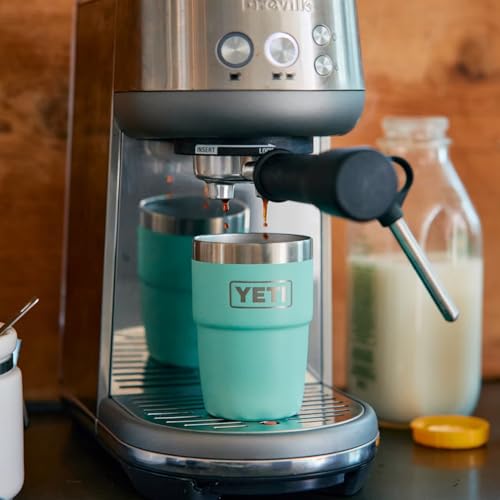 YETI Rambler 8 oz Stackable Cup, Stainless Steel, Vacuum Insulated Espresso Cup with MagSlider Lid