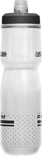 CamelBak Podium Chill Bike Insulated Squeeze Water Bottle Navy Stripe, 24oz