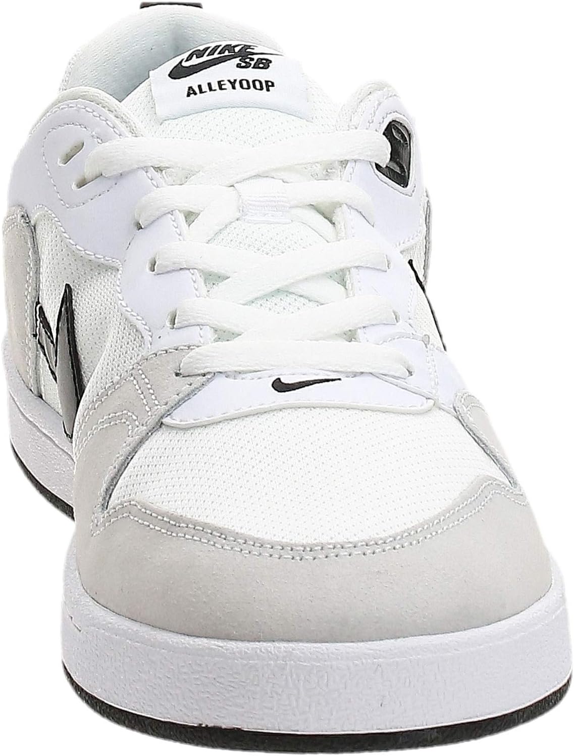Nike SB Alleyoop Mens Trainers CJ0882 Sneakers Shoes (UK 8.5 US 9.5 EU 43, White Black White 100)