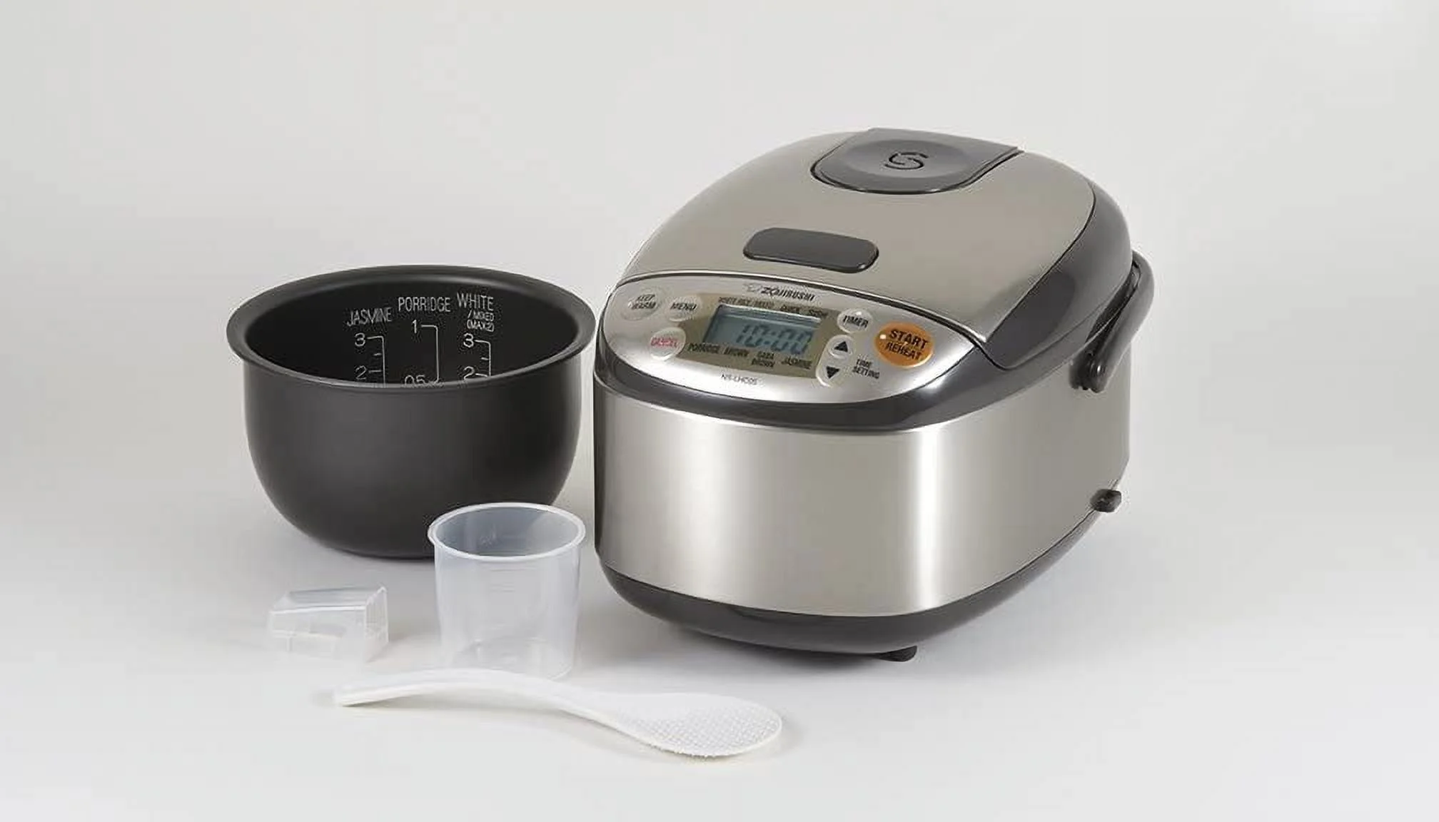 Excellent Zojirushi NS-LHC05 Micom Rice Cooker & Warmer  Stainless Dark Brown
