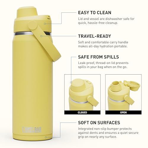 CamelBak Thrive Chug Insulated Stainless Steel Water Bottle Sky Blue, 32oz