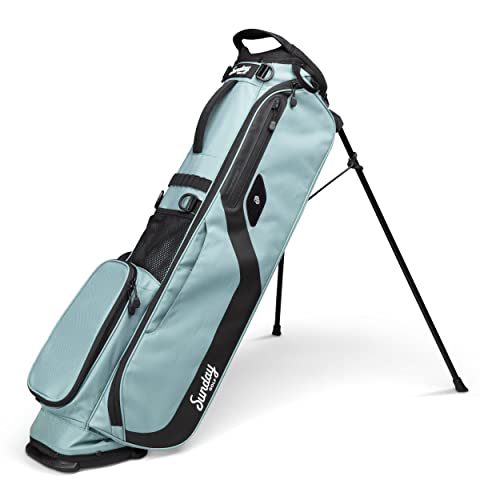 Sunday Golf El Camino Bag - Lightweight Sunday Golf Bag with Strap and Stand – Easy to Carry – Golf Stand Bag for The Driving Range, Par 3 and Standard Courses, 3.9 pounds