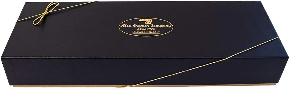 Le Club Luxury Domino Set with Handcrafted Walnut Case and Cribbage / Counter Top - Tournament Quality 28 Indestructible (Domino Set with Brass Plate)