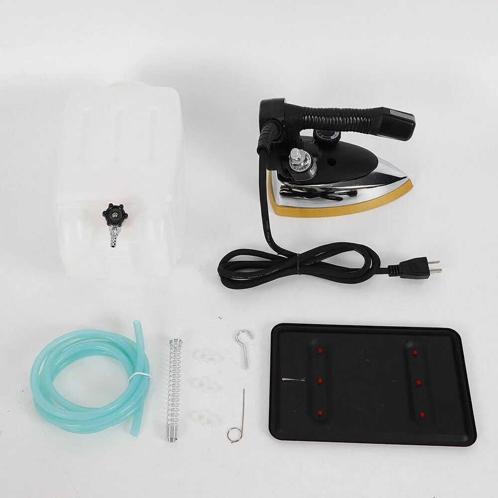 1000W Industrial Gravity Electric Steam Iron Powerful Super Hot 60~220℃+3L Tank