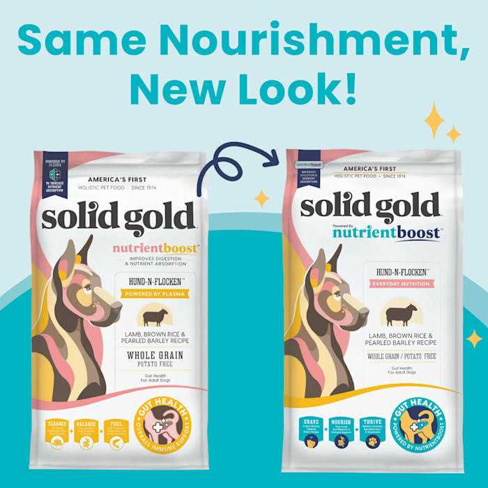 Solid Gold Hund-N-Flocken Dry Dog Food Lamb - Pet Supplies online store