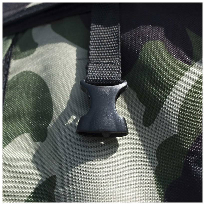 Aleko Bwtent420bk Winter Canopy Boat Tent Rain Sun Wind Snow Waterproof Shelter Covering for Inflatable Boat, Black