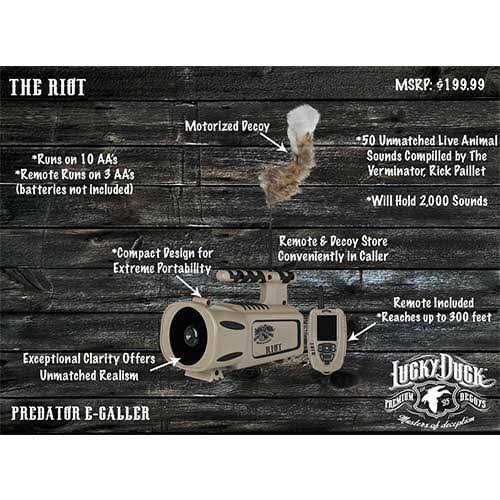 Lucky Duck Riot E Caller