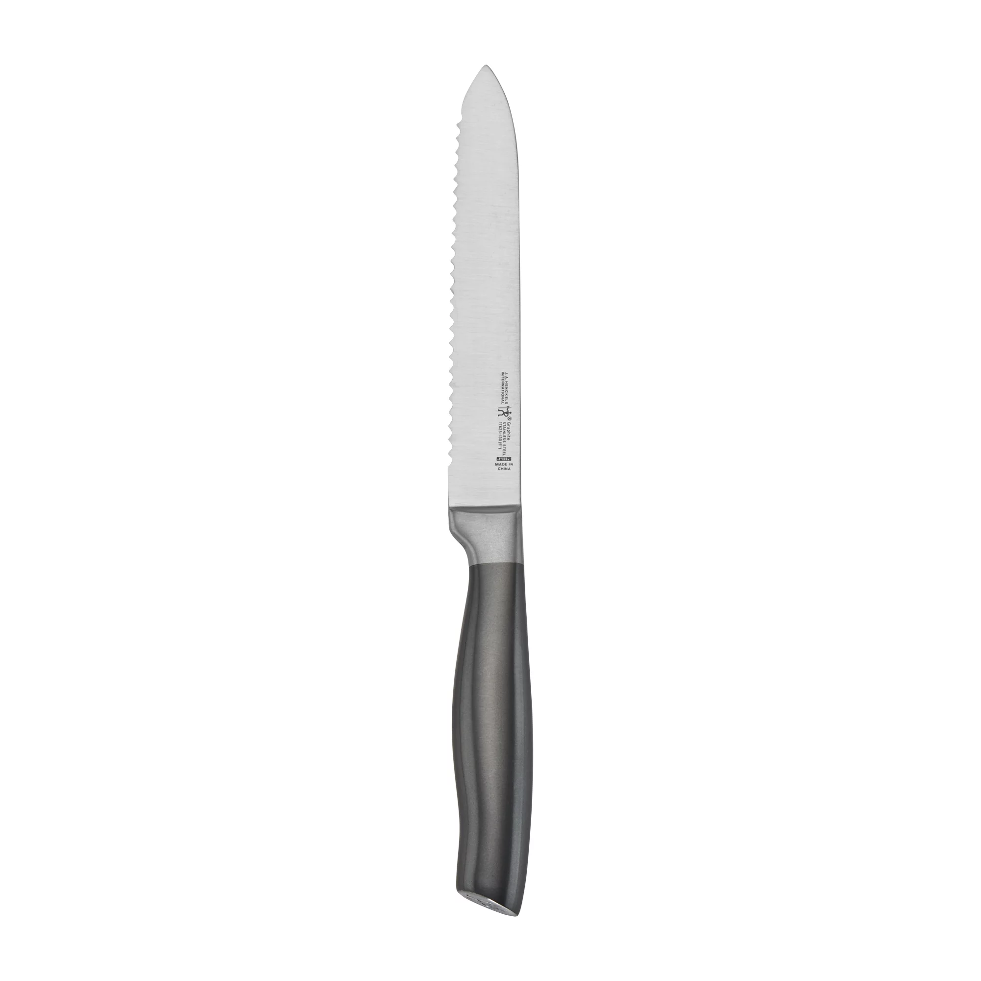 Henckels Graphite 5-inch Serrated Utility Knife