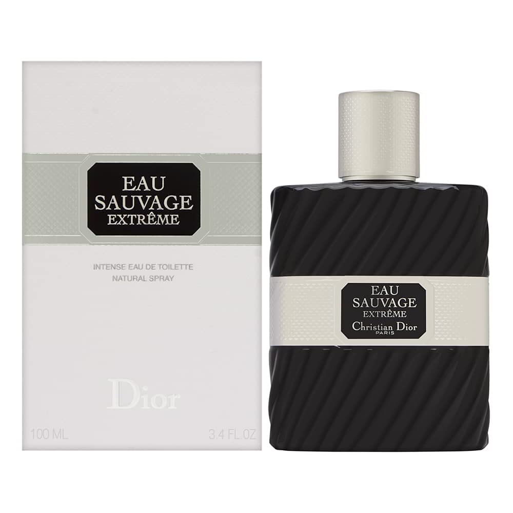 Christian Dior Eau Sauvage Extreme Men Eau de Toilette Intense Spray, 3.4 Ounce