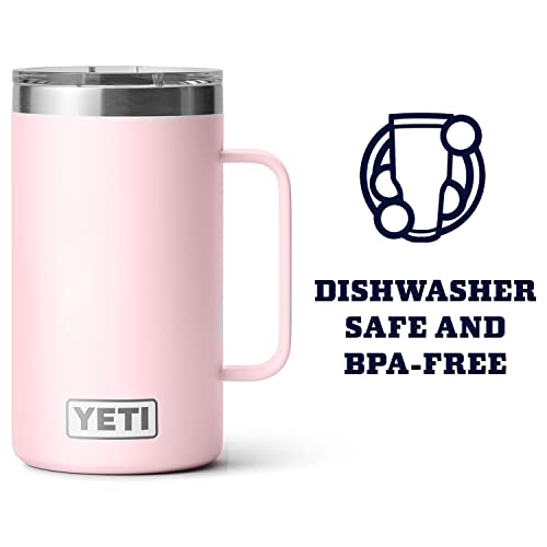 YETI Rambler 24 oz Mug, Vacuum Insulated, Stainless Steel with MagSlider Lid