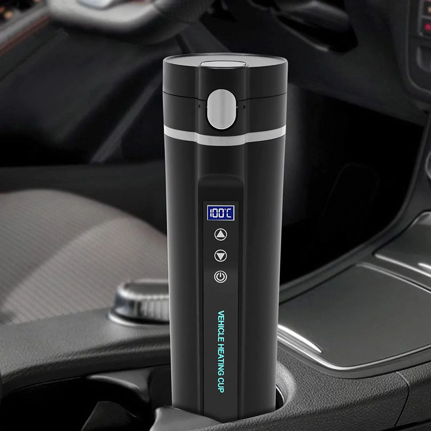 MIDUO Car Electric Kettle Water Heating Cup Temperature Control