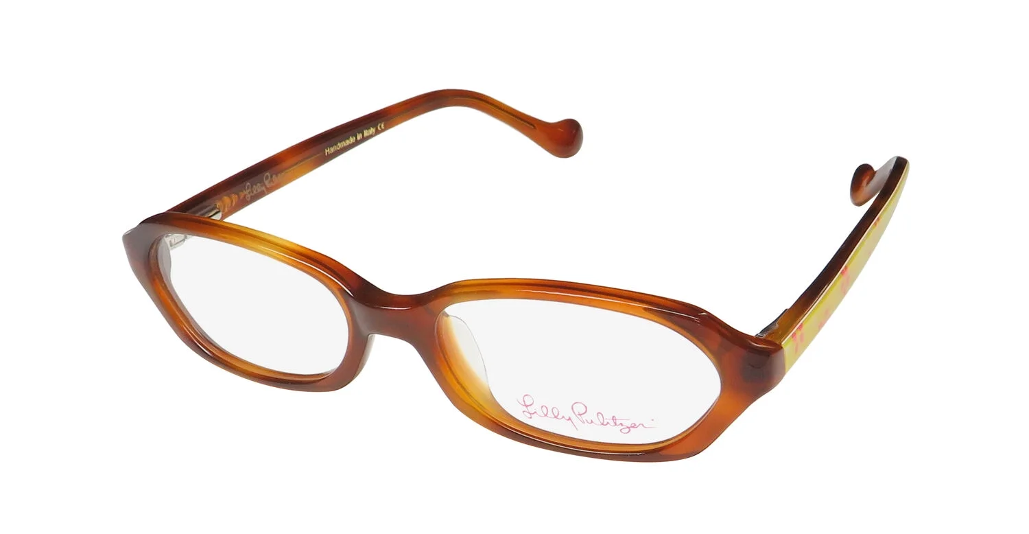 LILLY PULITZER Eyeglasses KAYA Honey 46MM