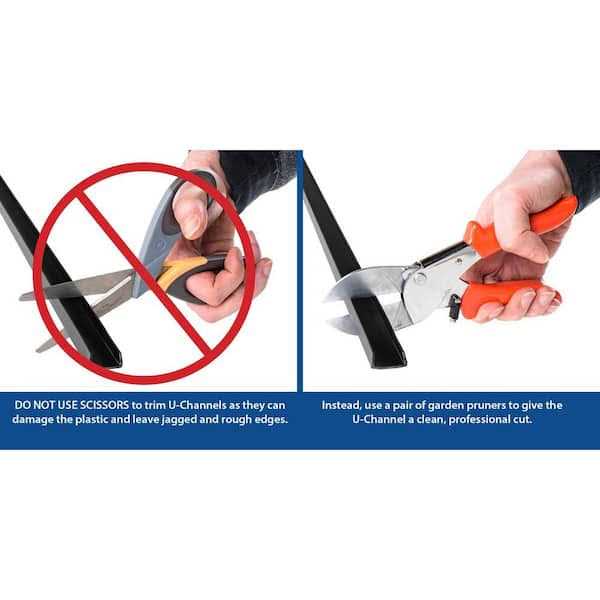 Outwater Plastics Styrene Plastic U Channel C Channel Lengths