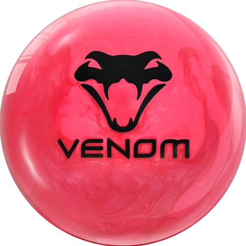 Motiv PRE-DRILLED Hyper Venom Bowling Ball - Pink 14lbs