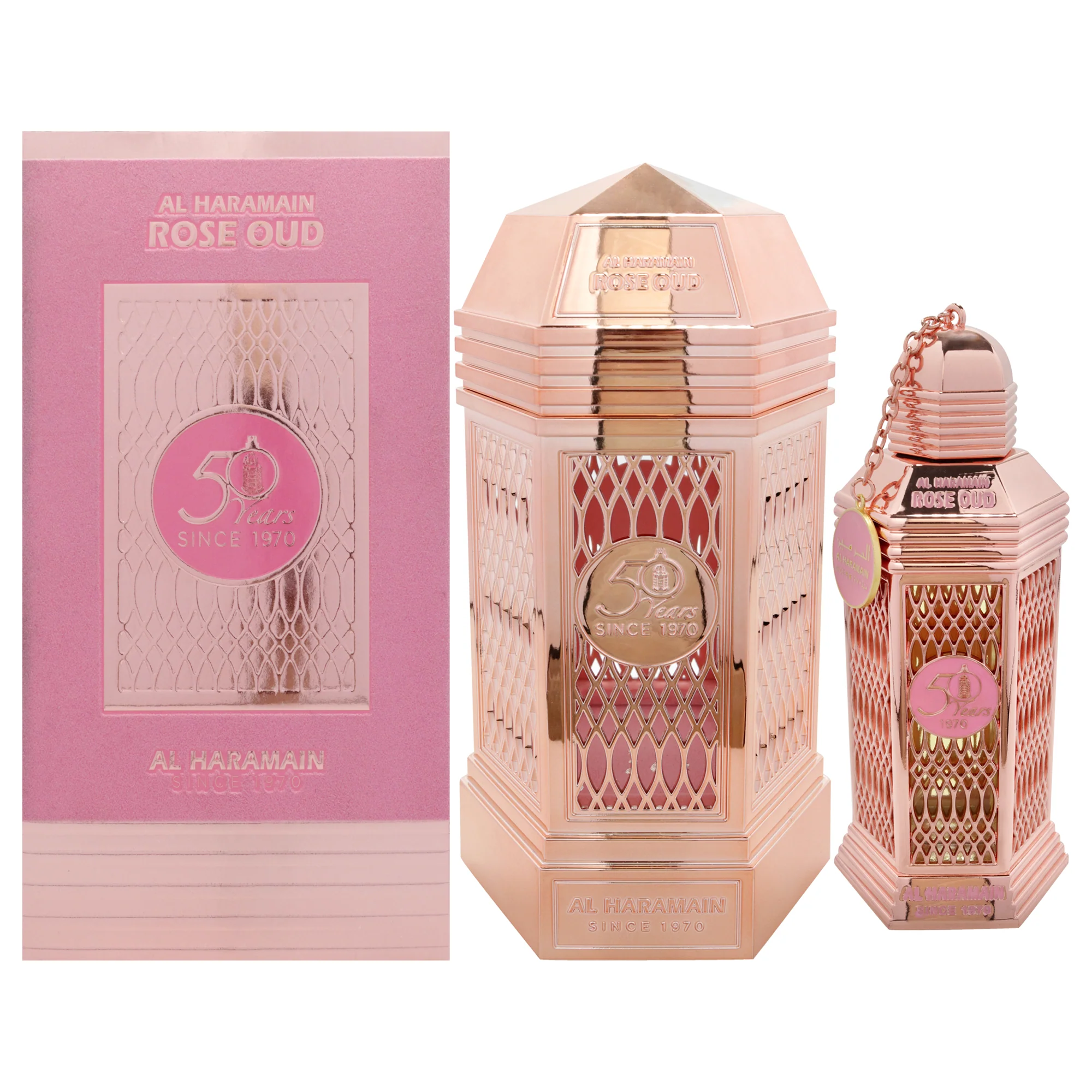Rose Oud by Al Haramain for Women - 3.4 oz EDP Spray