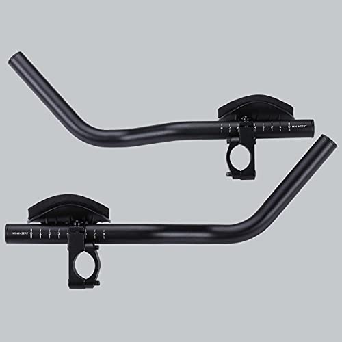BBB Cycling Aero Bars Aluminium Two-Piece Tri Bars Black 26/31,8 mm Bike Handlebar AeroBase BHB-52
