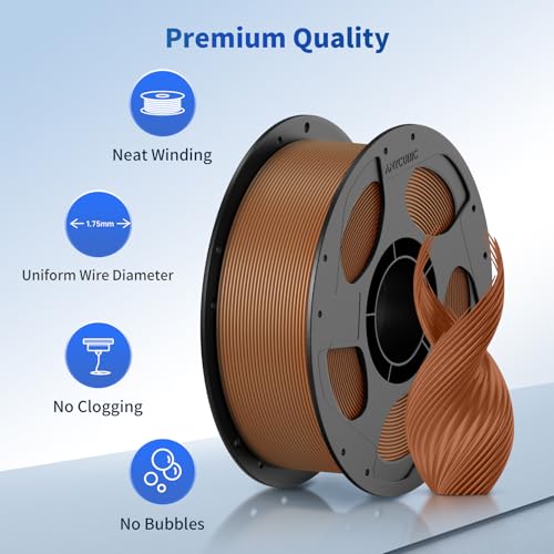 ANYCUBIC PLA+ 3D Printer Filament Bundle, PLA Plus 1.75mm Dimensional Accuracy +/- 0.02mm, Fit Most FDM 3D Printers, 1KG Spool, 2KG Gray+Gray