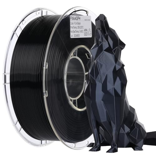 Rainbow 3D PLA Printer Filament 1.75 mm, Matte 3 D PLA Printing Print Filament +/-0.03mm, 1kg/2.2lbs