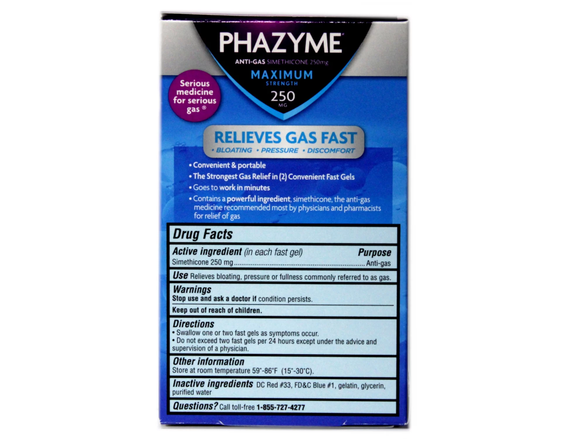 2 Pack - Phazyme Maximum Strength Softgels, 36 Each