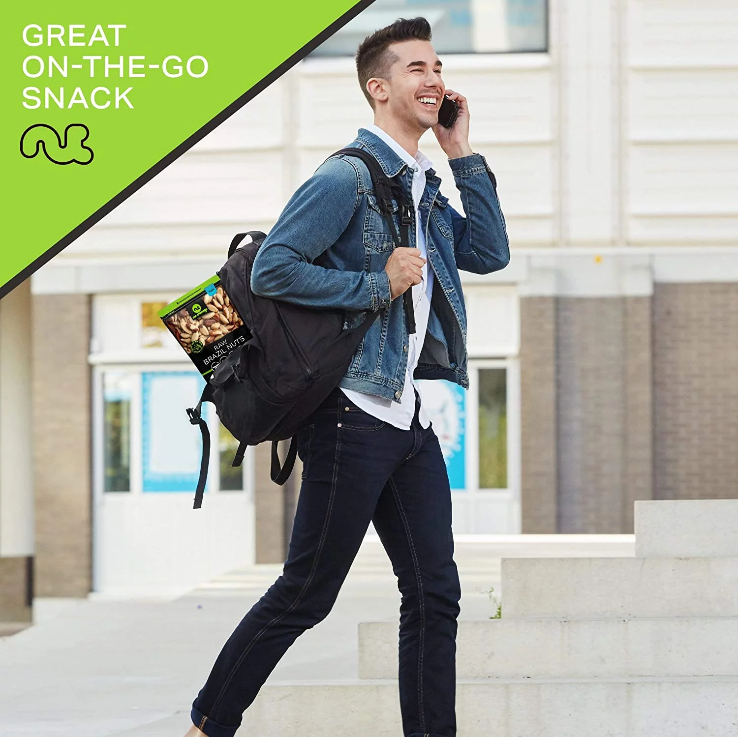 Nut Cravings Raw Brazil Nuts, Unsalted No Shell, (48oz - 3 lb)