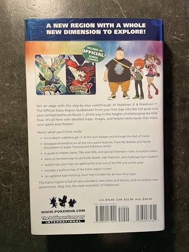 Pokémon X & Pokémon Y: The Official Kalos Region Guidebook: The Official Pokémon Strategy Guide