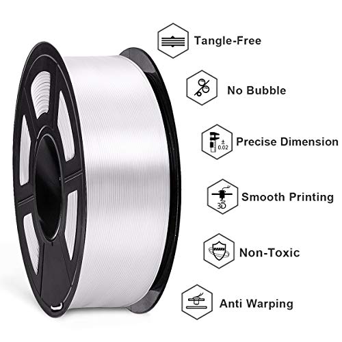 SUNLU Real Wood Fiber PLA Filament, Neatly Wound 1.75mm Dimensional Accuracy +/- 0.03mm, Fit Most FDM 3D Printers, 4kg in Total, 1kg per Spool, 4 Pack,（Wood+Fiber Cherry+Fiber Maple+Fiber Walnut）