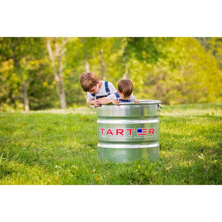 Tarter 46 gal. Ultra Galvanized Steel Round Utility Tank GUT22
