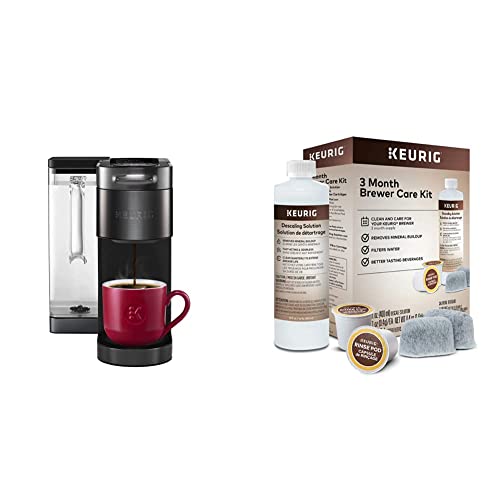 Keurig® K-Supreme Plus SMART Single Serve K-Cup Pod Coffee Maker (Black) 3-Month Brewer Maintenance Kit