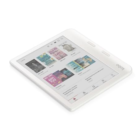 Kobo Libra Colour | eReader | 7” Glare-Free Colour E Ink Kaleido™ 3 Display | Dark Mode Option | Audiobooks | Waterproof | Black