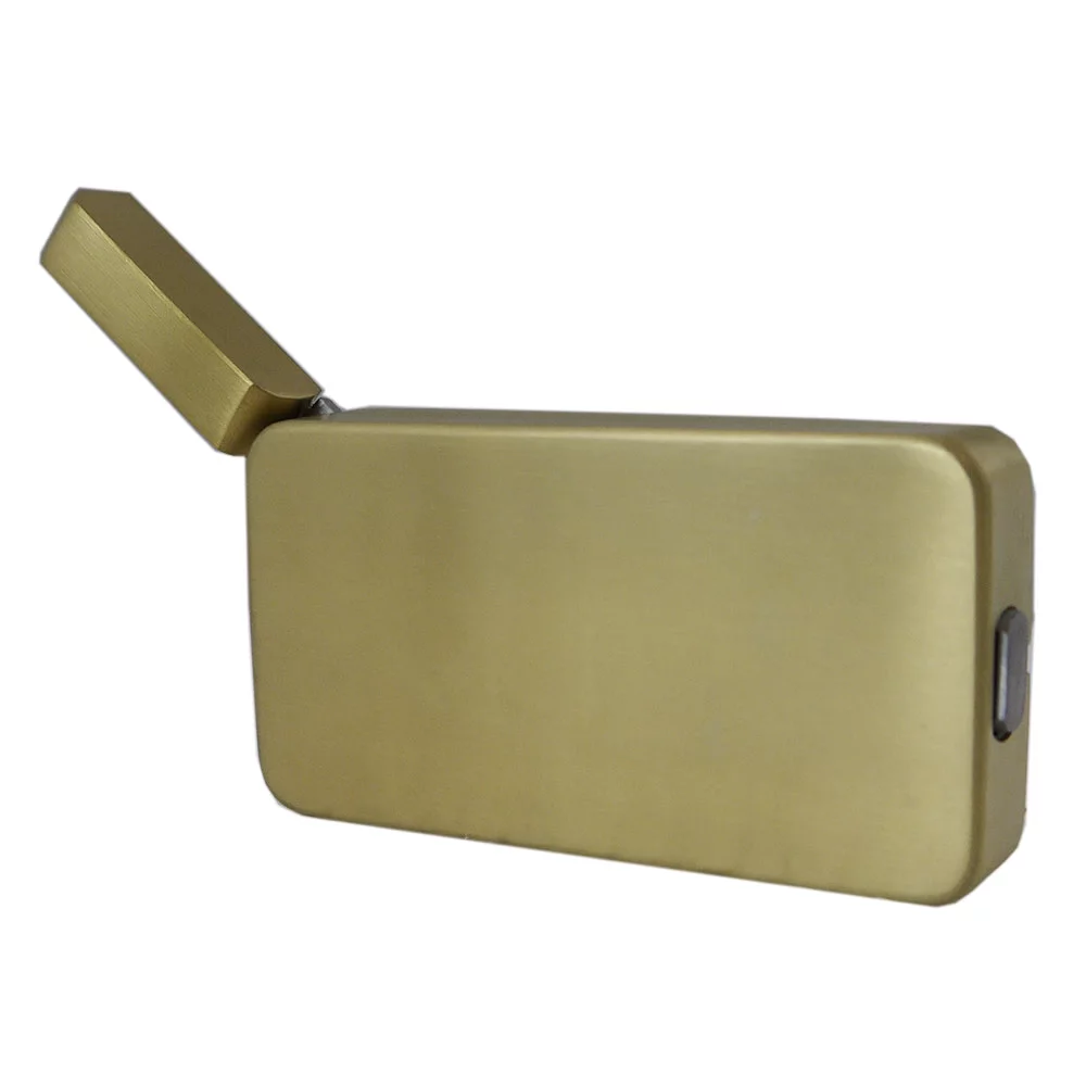 Inox Bd1023 Ada Surface Jamb Mounted Privacy Lock For Barn Doors - Brass