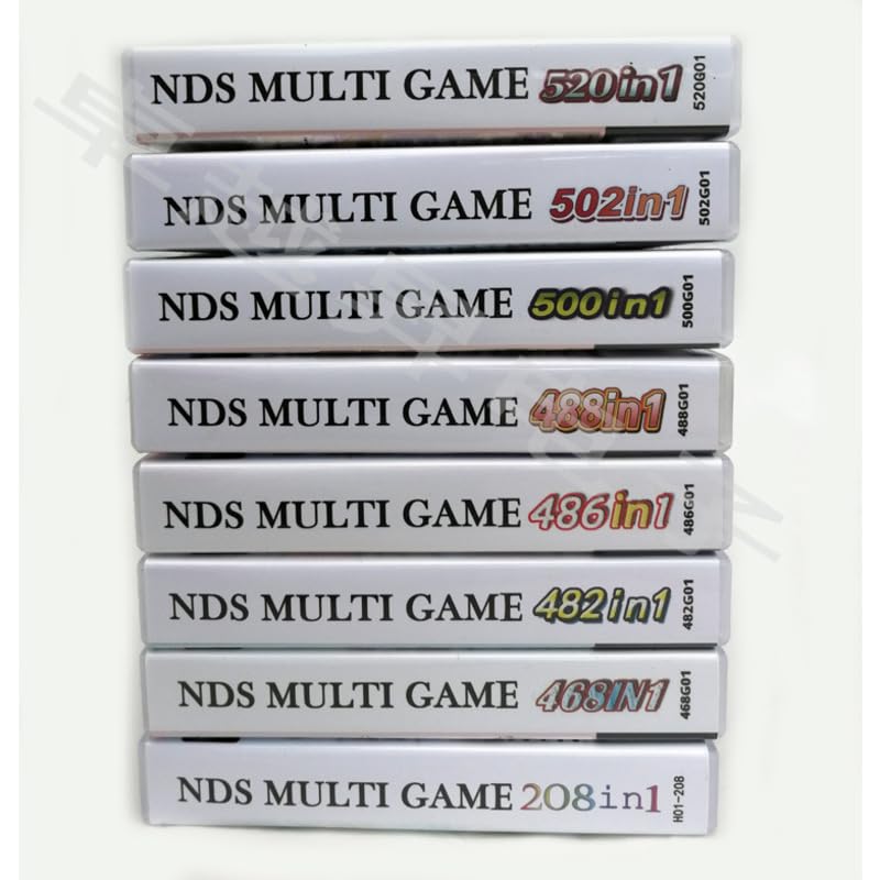 208 in 1 MULTI CART Super Combo Video Games Cartridge Card for Nintendo DS NDS 3DS XL 3DSXL 2DS NDSL NDSI