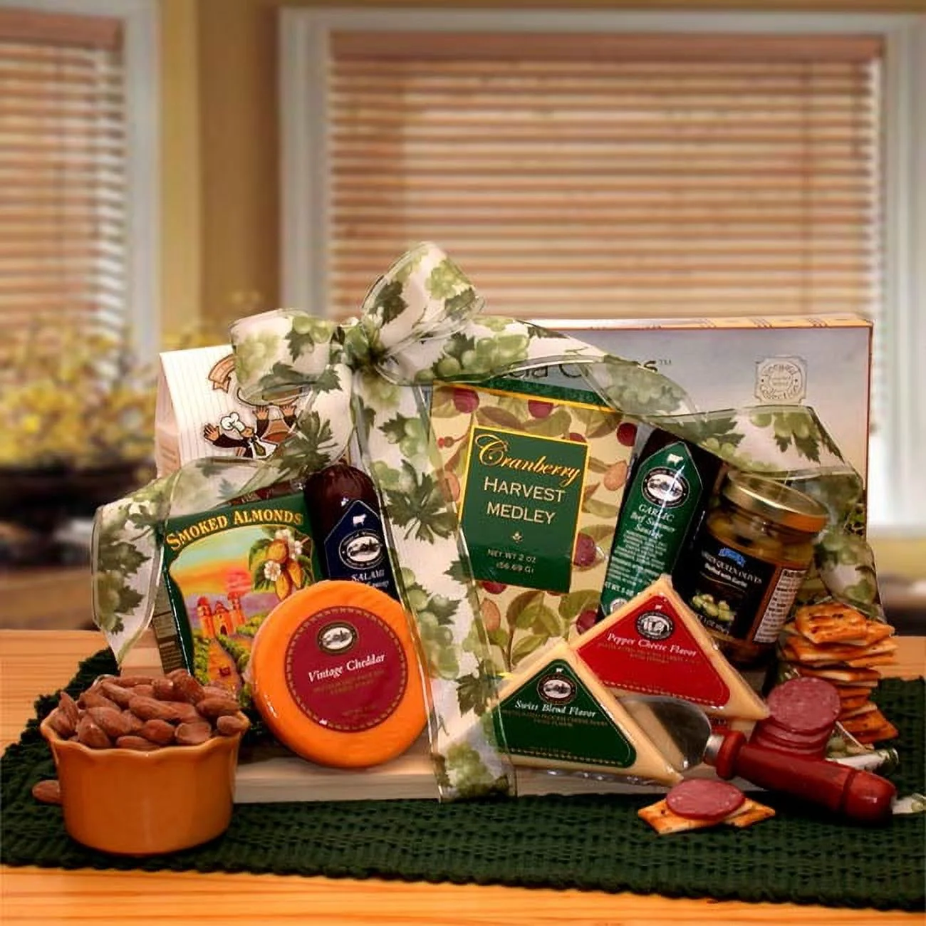 Tastes Of Distinction Premium Meat and Cheese Gift Basket