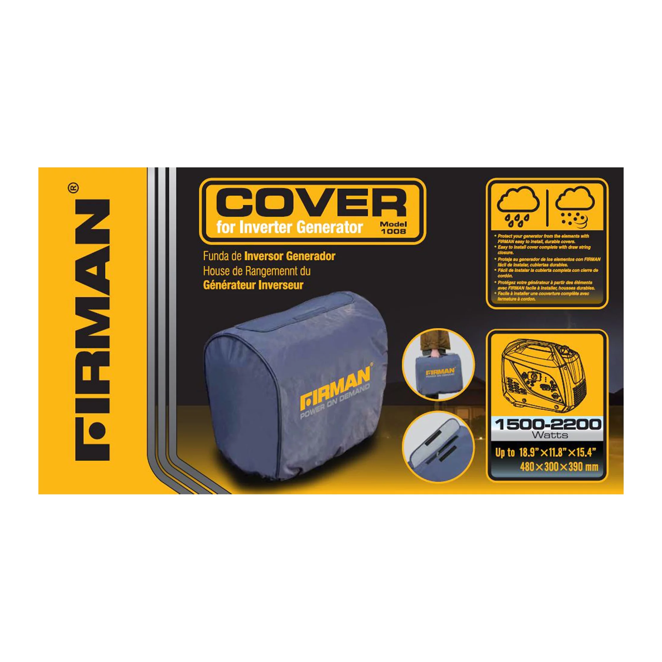 2000 Watt Inverter Generator Cover