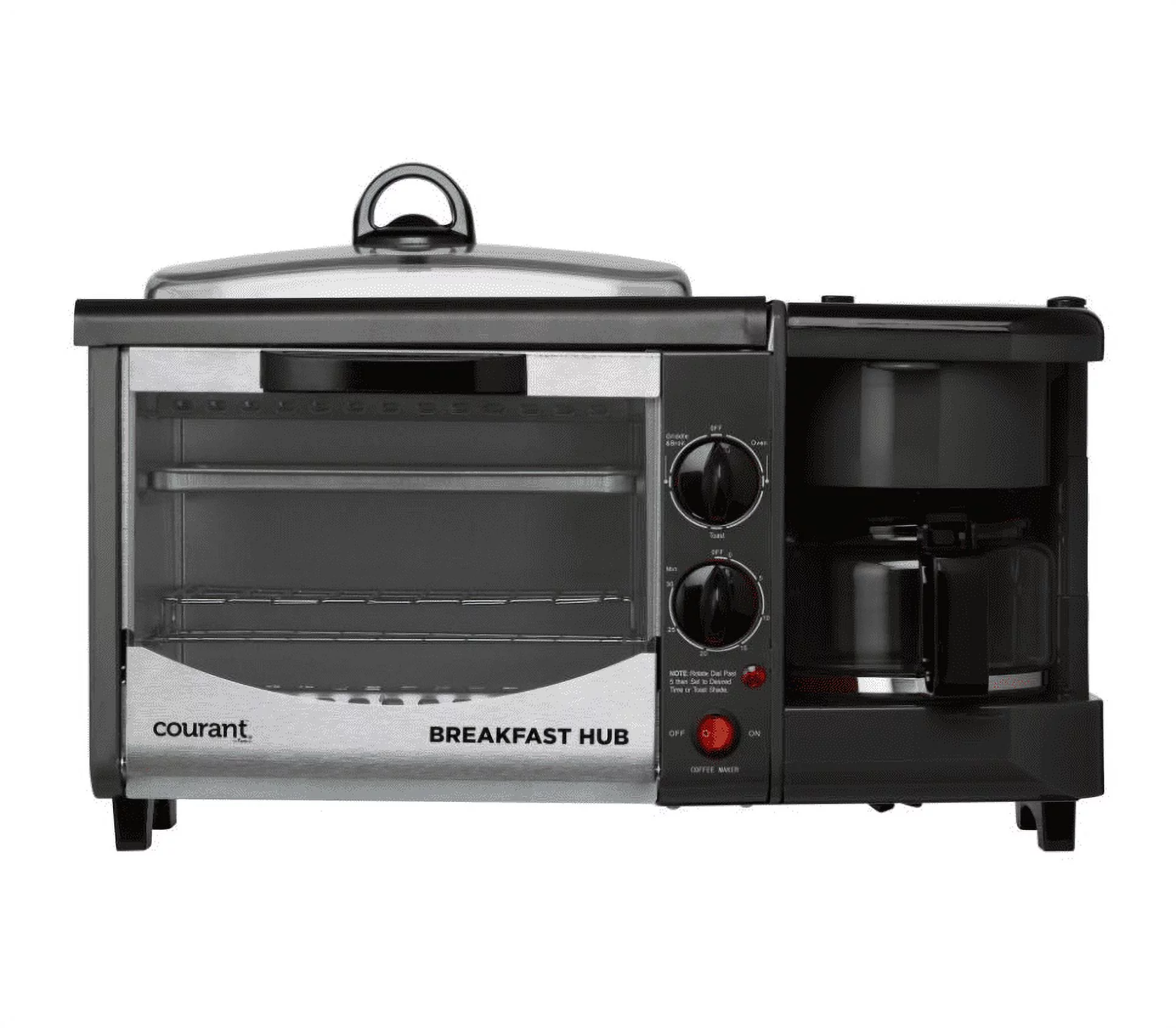 COURANT 3-IN-1 BREAKFAST HUB, BLACK