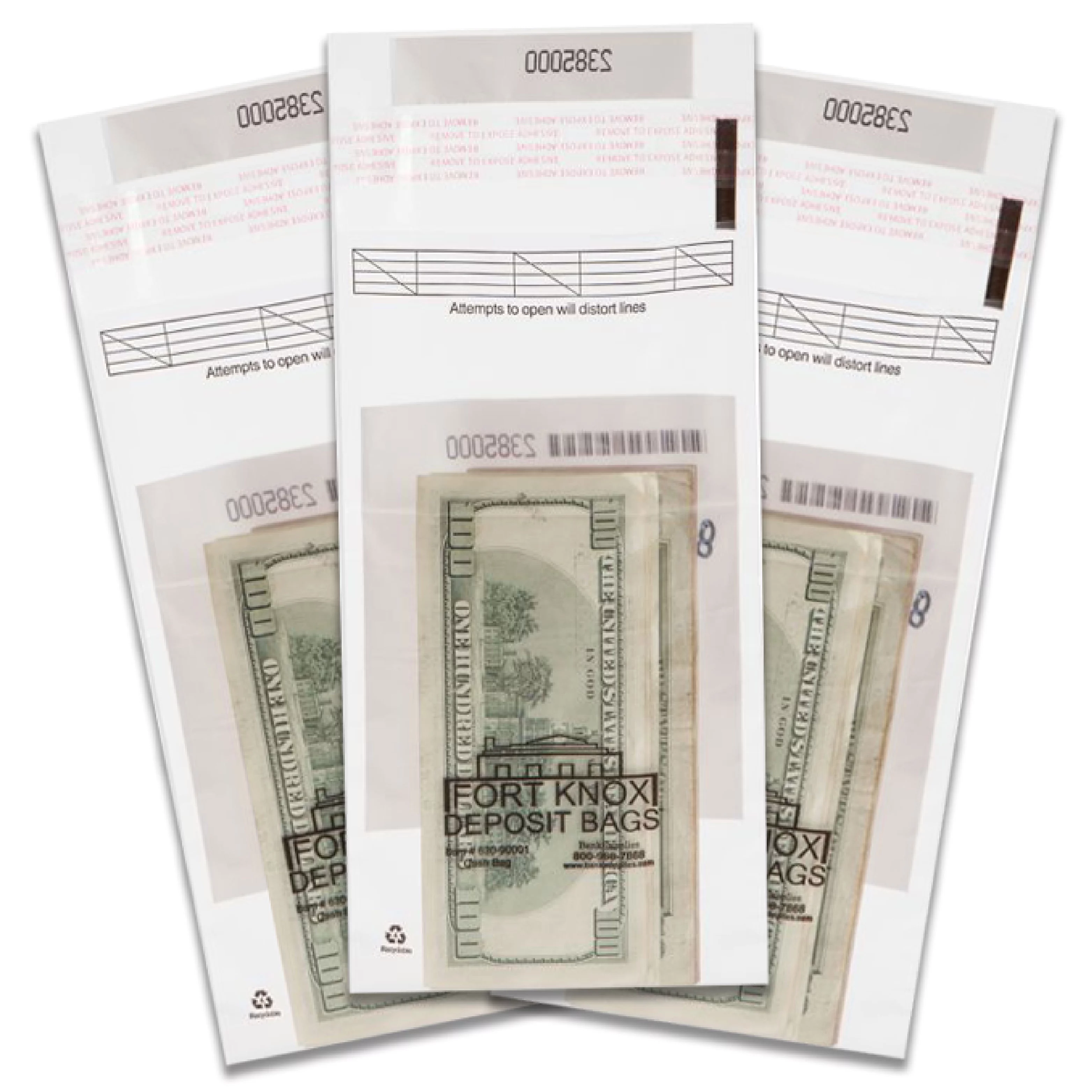 BankSupplies  Cash Strap Bags | Case of 1000 Bags | 5 x 9 | Cash & Pawn | 