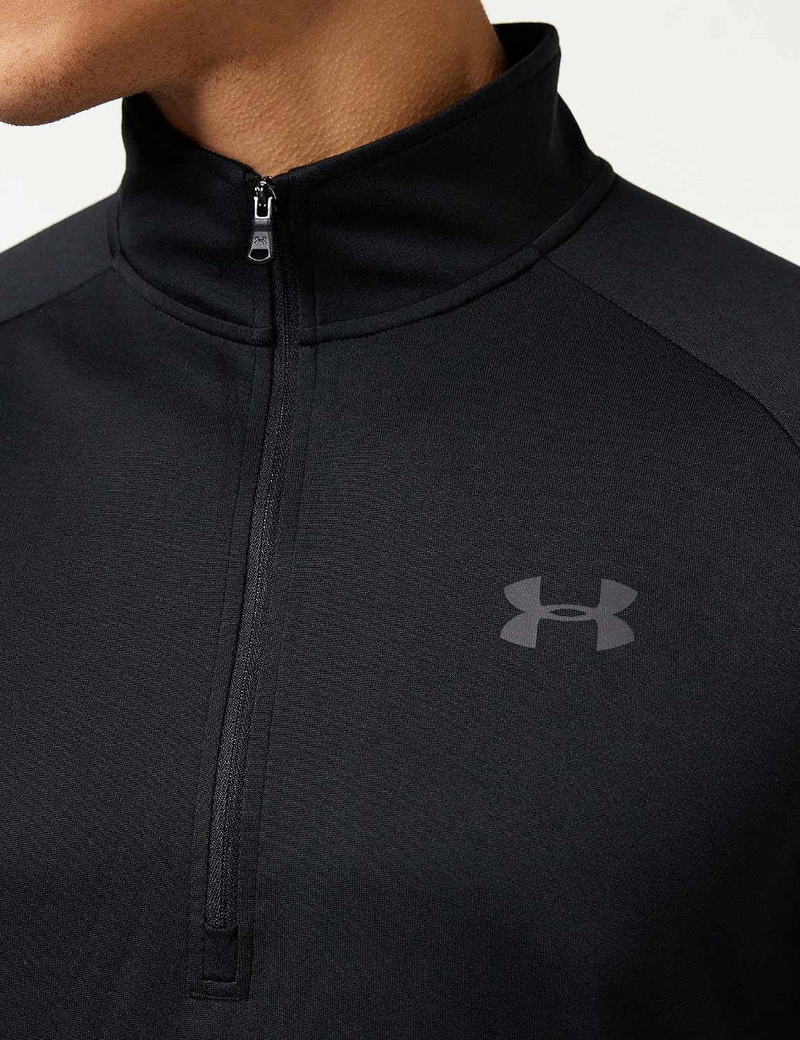 Under Armour Men's UA Tech™ ½ Zip Long Sleeve MD Black