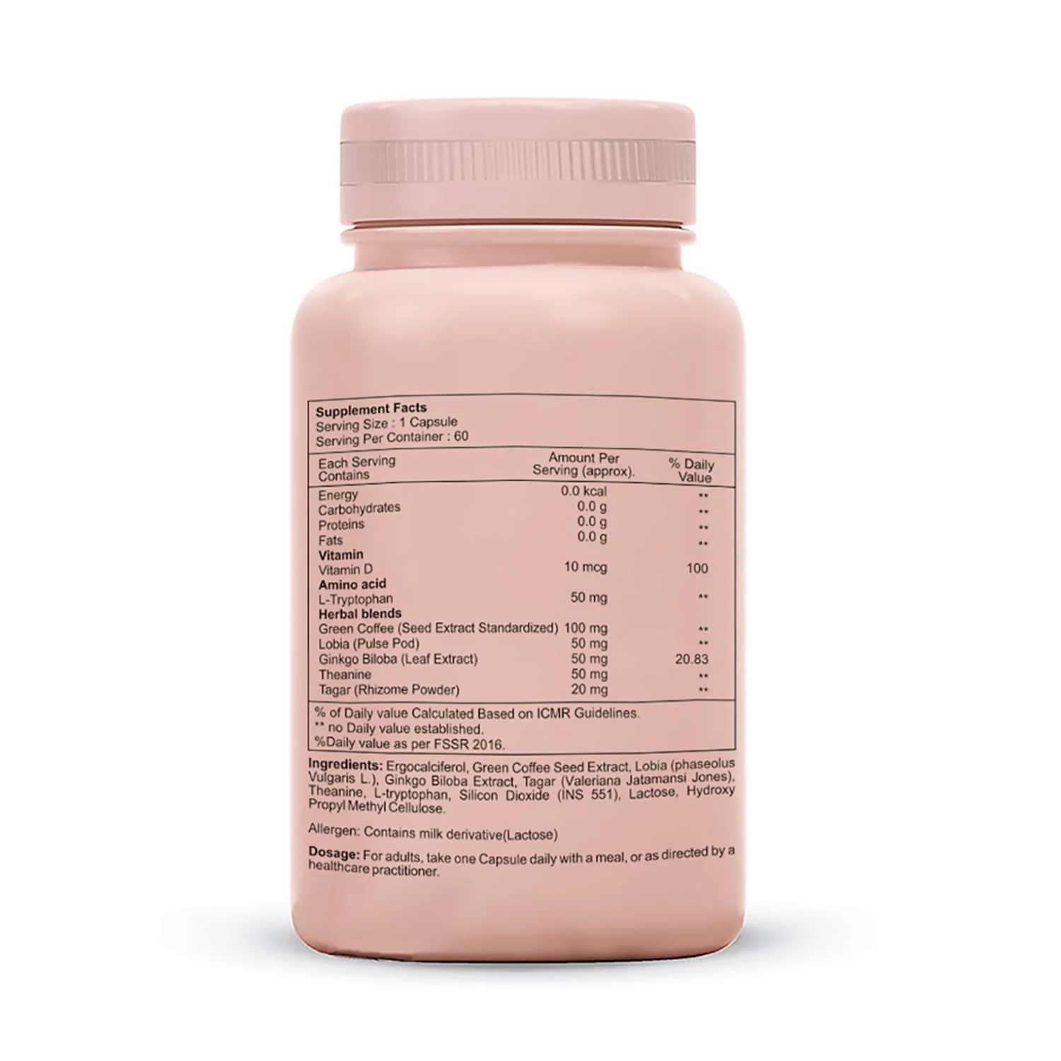 SheNeed Morning Weight Loss Pills With Fat Reduction Formula For Daily Calorie Burn For Men & Women – 60 Capsules