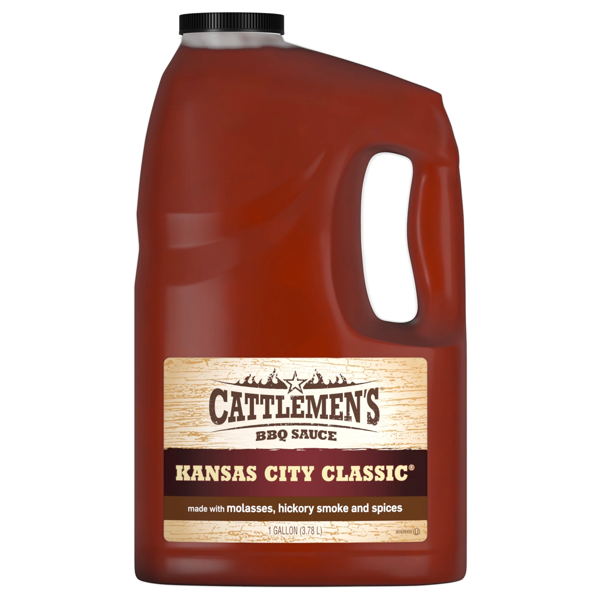 Cattlemen's No Artificial Flavors Gluten Free Kansas City Classic  BBQ Sauce, 1 gal Jug