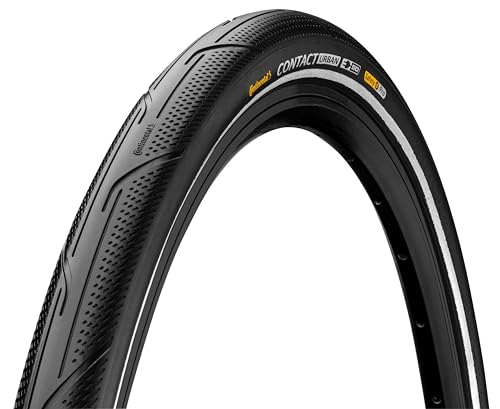 Continental Contact Urban Tire - Clincher, Wire, Black/Reflex, BlackChili Compound, PureGrip, SafetyPro, E50, 20