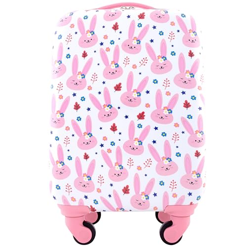 Travelers Club 5 Piece Kids' Luggage Set, Black Polkadot