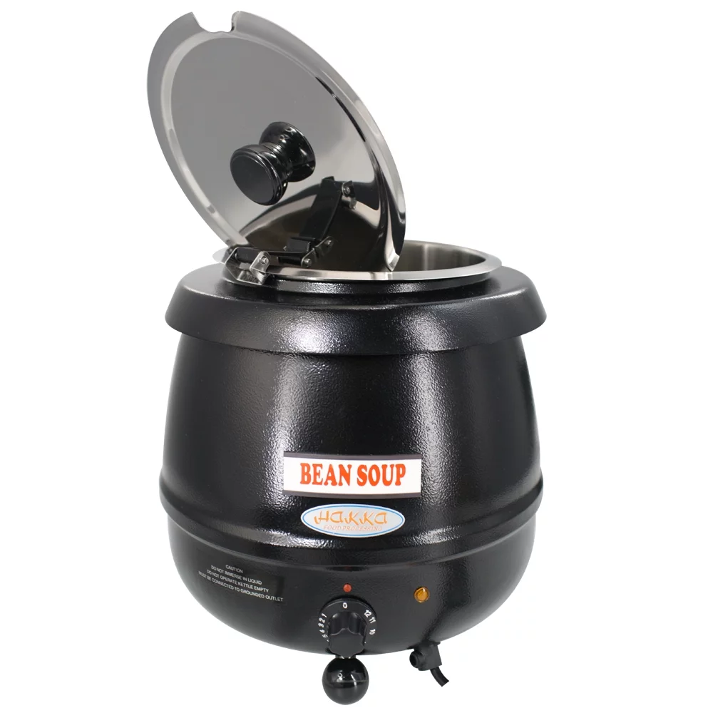 Hakka 11 Qt Countertop Food Kettle Warmer and Soup Kettle Warmer 14 x 14 x 16.1 inch