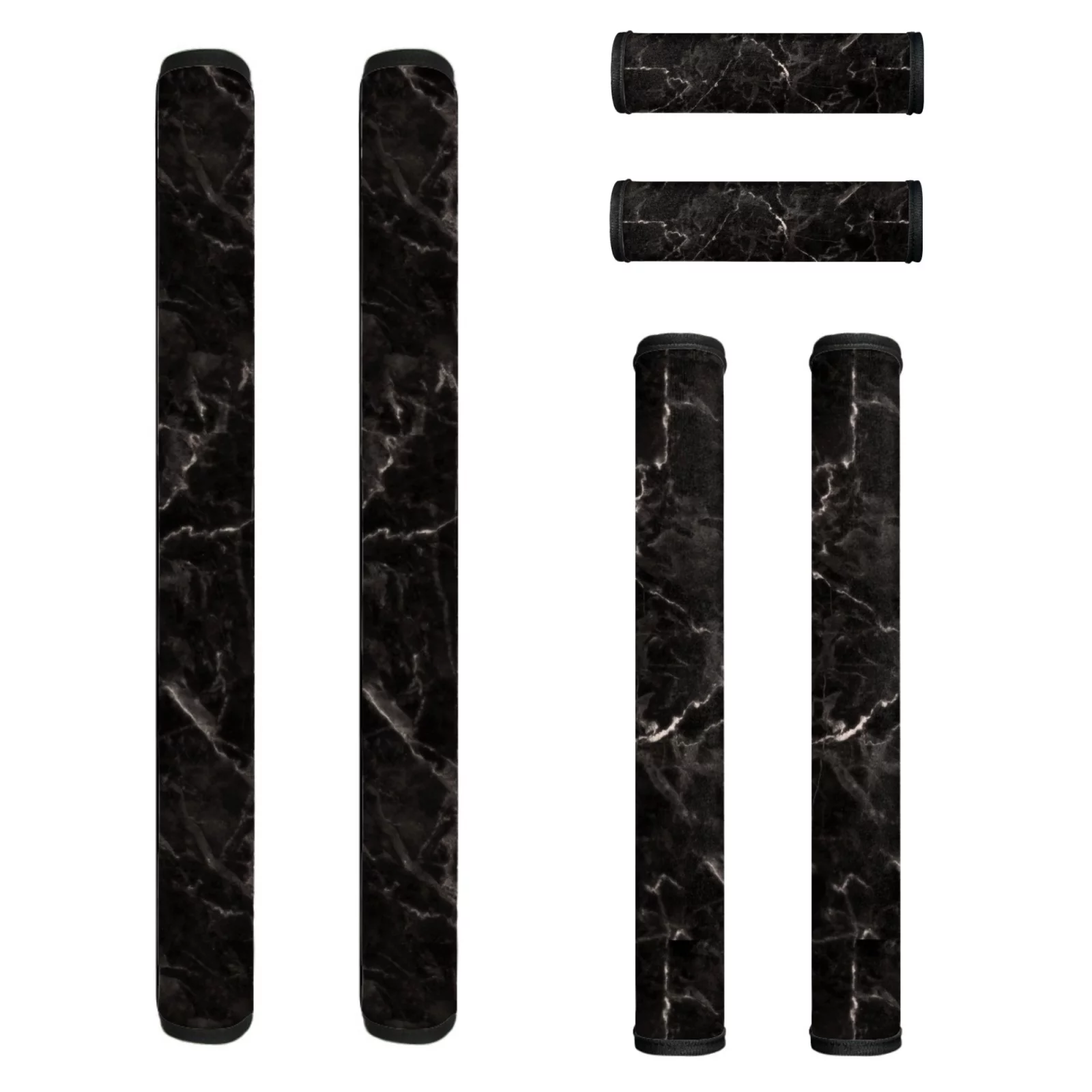 FKELYI Marble Stripes Refrigerator Door Handle Cover All Seasons,6 Pieces,Avoid Smudges, Fingertips, Drips, Food and Oil Stains,Universal Kitchen Appliances Door Handles Gloves