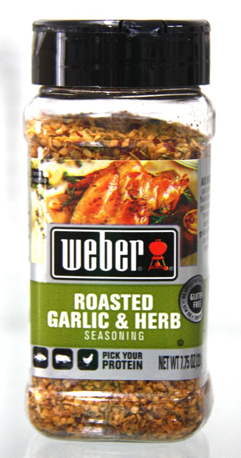 GENERIC Weber Roasted Garlic and Herb Seasoning 7.75 oz, 1.67 Ounce (Pack of 1)