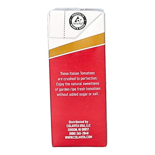 Colavita Recart Tomatoes - Crushed, 13.76 Ounce (Pack of 16)