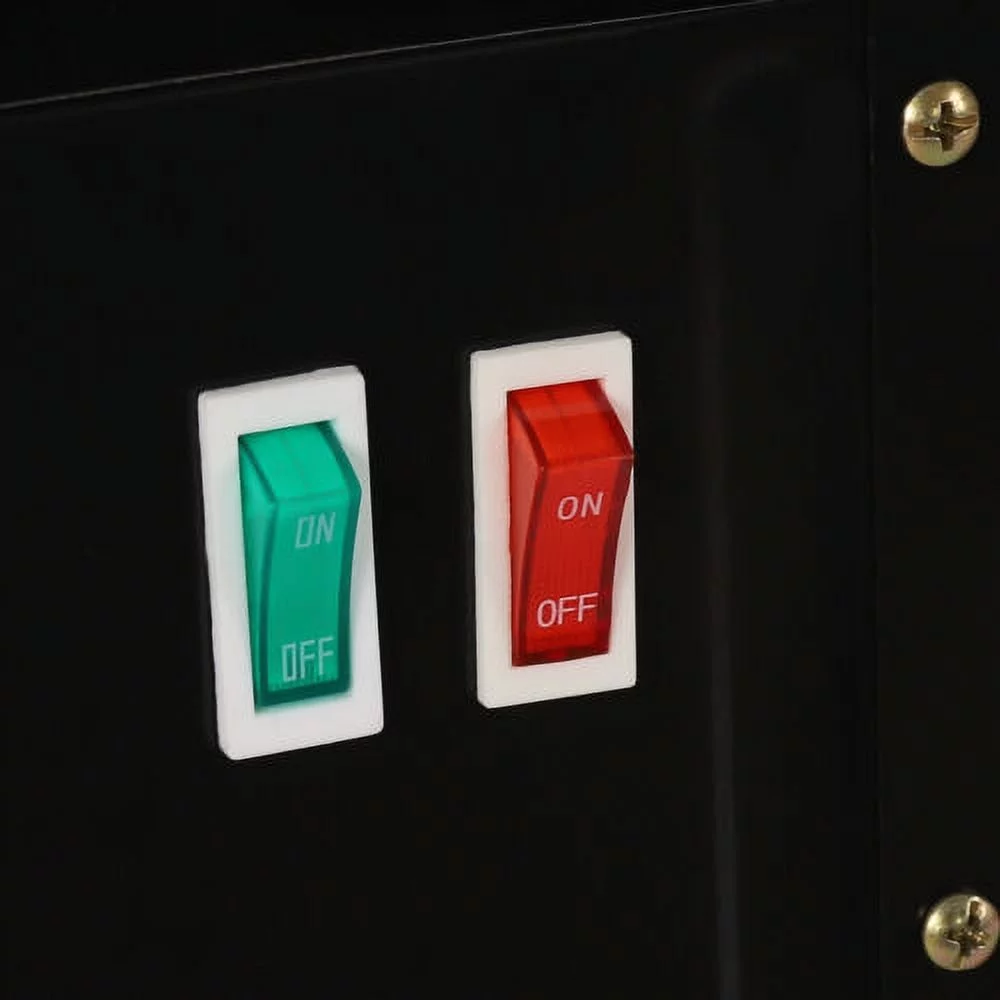 75W 5Gal Dispenser Hot & Cold Water Cooler Child Safety Lock Drinking Fountain