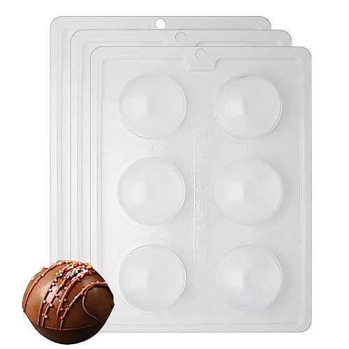 Bath Bomb Chocolate Mold, Bundle of 3